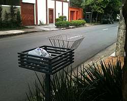 Cesto de lixo para rua Cesto de lixo para rua