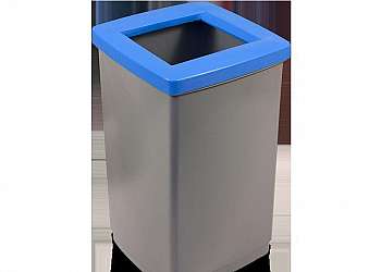 Cesto de lixo inox grande Cesto de lixo inox grande