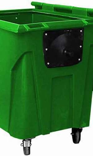 Contentor plástico para lixo Contentor plástico para lixo