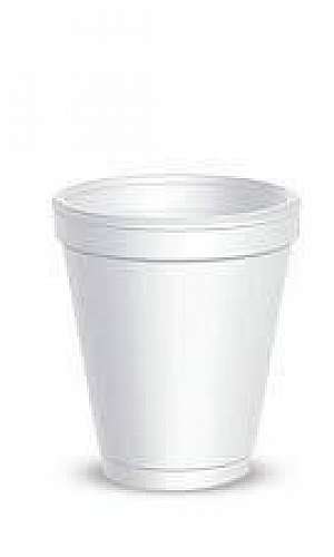 Copo descartável de isopor Copo descartável de isopor