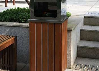 Fábrica de lixeira em aço inox Fábrica de lixeira em aço inox