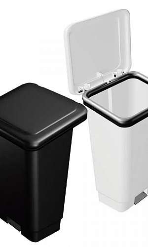 lixeira com pedal 100 litros lixeira com pedal 100 litros