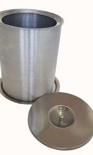 lixeira de pia inox lixeira de pia inox