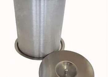 Lixeira de pia inox Lixeira de pia inox