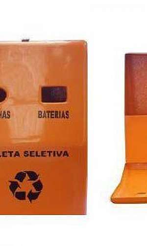 Lixeira para coleta seletiva de pilhas Lixeira para coleta seletiva de pilhas