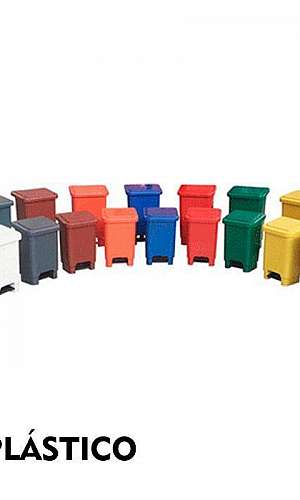 lixeira plástica com pedal lixeira plástica com pedal