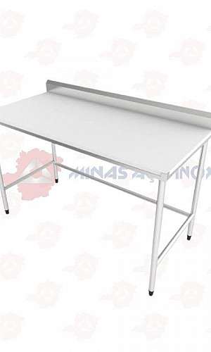 Mesa em aço inox para cozinha Mesa em aço inox para cozinha