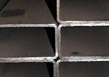 Lixeira de inox retangular Lixeira de inox retangular